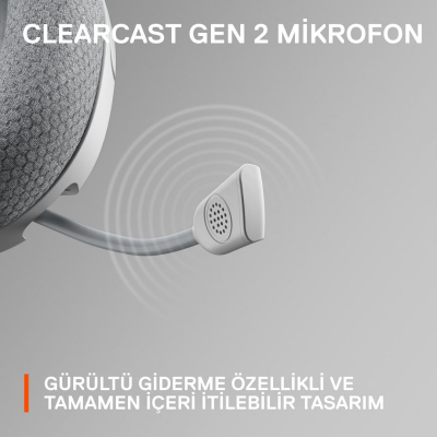 Kufje gaming SteelSeries Arctis Nova 1P, me kabllo, mikrofon që ul zhurmat, gri