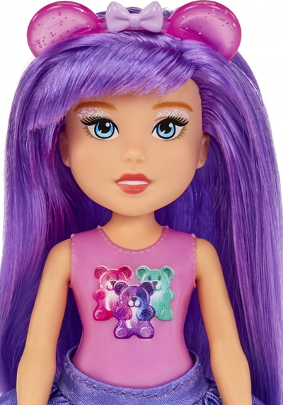 Kukull MGA Dream Bella Little Candy Princess Aubrey, 14cm, aromë çokollate, lejla