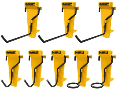 Set varësesh për vegla dore DeWalt DXL, 8 copë, për sistem rregullimi