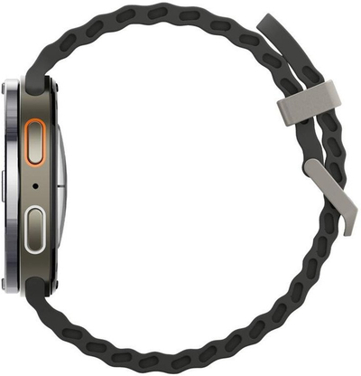 Bezel për smartwatch Spigen Bezel Tune Pilot, për Samsung Galaxy Watch8 44mm, inoks, argjend