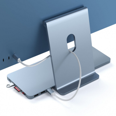 Docking station Satechi Slim USB-C për Apple iMac 24", i kaltër