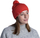 Kapelë dimri Buff Knitted Hat, lesh merino, për burra, e kuqe