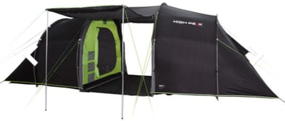 Шатор за кампување High Peak Tauris 6, семеен, за 6 лица, сив
