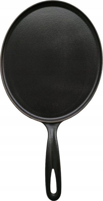 tigan për krep Le Creuset 20136270000460, 27 cm, gize, i zi