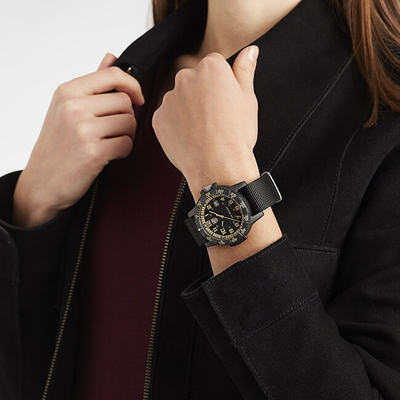 Orë dore Luminox Sea Turtle Giant XS.0333