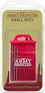 Set maja stërvitëse Army Painter Drill Bits 2019, 10 copë, çelik inox
