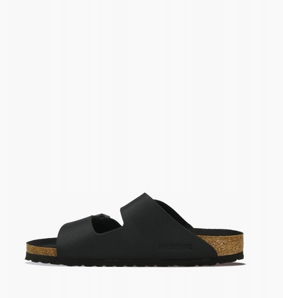 Shapka Birkenstock Arizona Triples W 1019069, taban anatomik, ngushtë, të zeza