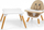 Karrige për ngrënie Milly Mally 2in1, Malmo Beige