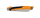 Sharrë tërheqëse Fiskars, palosëse, 13 tpi, zezë/ portokalli
