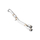 Tub shkarkimi downpipe FMIC BMW E39 M57 525D 530D, diametër 63.5mm, çelik inox, argjendtë