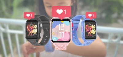 Smartwatch për fëmijë Bemi SmartWatch Play 2, 1.85", GPS LTE, blu