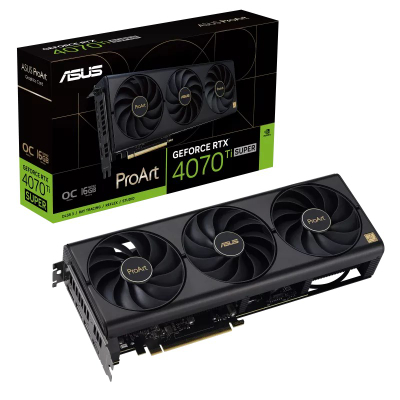 Kartë grafike ASUS ProArt NVIDIA GeForce RTX 4070 Ti SUPER, 16 GB GDDR6X