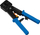 Vegël krimpimi LogiLink WZ0037, për RJ11 RJ12 RJ45, me prerëse, e zezë
