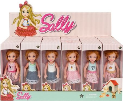 Set kukulla Mega Creative Sally, 14 cm