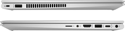 Laptop HP Pro x360, 13.3", AMD Ryzen 5 7530U, 16 GB RAM, 512 GB SSD, i argjendtë