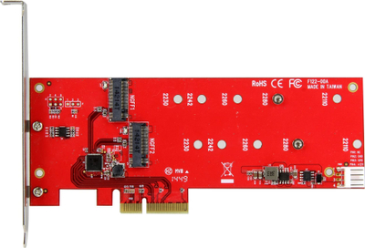 Kart kontrolli StarTech.com 2x M.2 SATA SSD, PCIe, NGFF