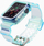 Rrip me kornizë për Apple Watch Series 3, 38mm, TPU, blu i tejdukshëm