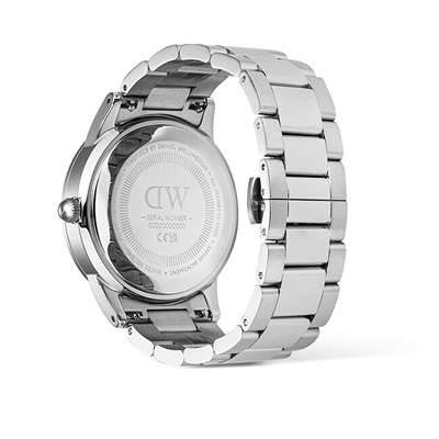 Orë dore për meshkuj Daniel Wellington Iconic Paradigma, e argjendtë