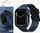 Rrip dhe kapak për Apple Watch UNIQ Monos 2n1, 44 mm 45 mm, blu