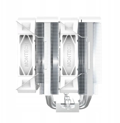 Ftohës CPU Montech NX600, dual tower, 6 heatpipe bakri, ventilator PWM 28mm