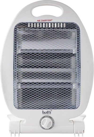 Кварцен грејач Botti HEATER QH 80 Klaudiusz, 800W, 2 нивоа на греење, сив