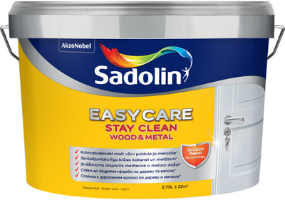 Bojë mat për dru dhe metal Sadolin EasyCare Wood and Metal BC, 2.56L, për tonim
