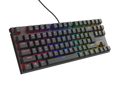 Tastierë Genesis Thor 303 TKL, Outemu Brown, RGB, e zezë