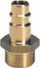 Pnevmatski нипел Einhell 4139650, push fit, масивен бронз, машки навој 3/8"