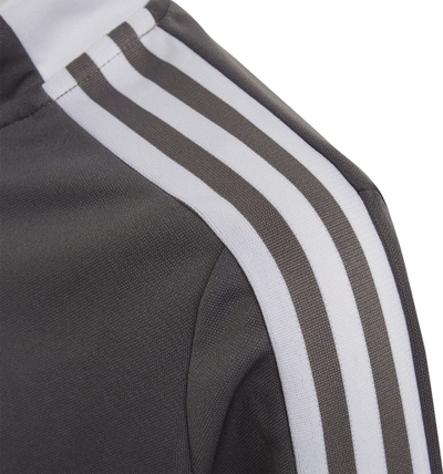 Bluzë sportive për kalamaj Adidas Tiro 21 Jr GM7321, me 1/2 zinxhir, Aeroready, gri