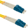 Kabllo fibër optike Qoltec Duplex LC UPC LC UPC, SingleMode 9/125µm, 3m, e verdhë