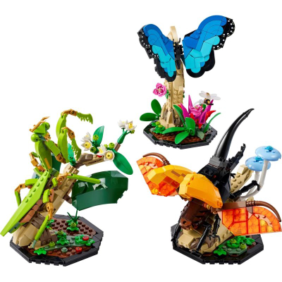 Set LEGO Ideas 21342 The Insect Collection, 1111 copa, shumëngjyrësh