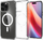 Set mbrojtës Spigen Ultra Hybrid MagSafe, për iPhone 16 Pro Max, me xham mbrojtës, i bardhë