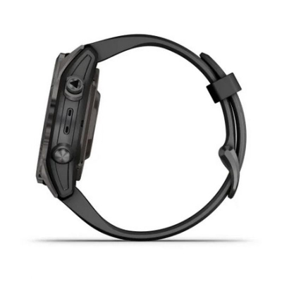 Ora sportive Garmin Epix Pro Gen 2, 42mm, Sapphire Titanium, e zezë