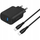 Karikues muri Proove Silicone Power 2 WCSP23011001, 30W PD3.0 QC3.0, USB C dhe USB A me kabllo 1m, i zi