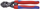 Prerëse teli Knipex CoBolt 7132200, 200mm, doreza ergonomike, e kuqe