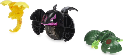 Lodër Bakugan Evolutions Power Up, set me 3 figura, Platinum Series, shumëngjyrëshe