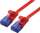 Kabllo rrjeti VALUE Patch Cable Cat.6A UTP, ekstra i sheshtë, 3m, i kuq