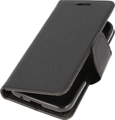 Kapak Fancy libër për Xiaomi Redmi Note 12S, me magnet, i zi