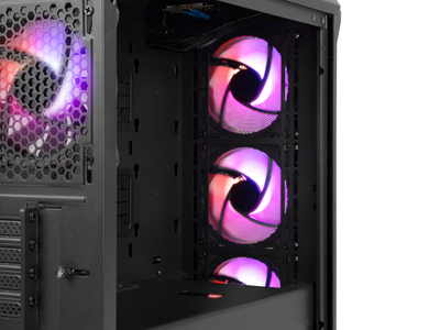 Kasë Genesis IRID 503 ARGB MICRO, Micro Tower, e zezë
