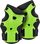 Set mbrojtësesh Nils Extreme H210, XS, i gjelbër