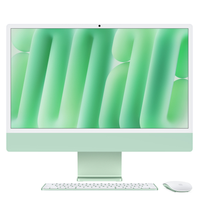 Apple iMac 24", M4 10‑core, 16GB, 512GB SSD, 10‑core GPU, Green