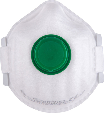 Maskë gjysmë-filtruese FS-20V FFP2 me valvul, set me 3 copë