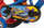 Biçikletë fëmijësh Toimsa Hot Wheels 1168, 12", me rrota ndihmëse, blu