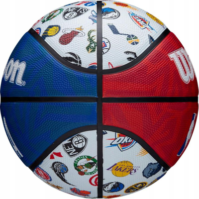 Top basketbolli Wilson NBA All Team Ball WTB1301XBNBA, universal, gome, blu