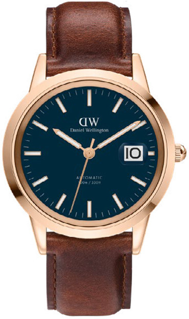 Orë dore Daniel Wellington Iconic St Mawes Automatic, unisex, kafe