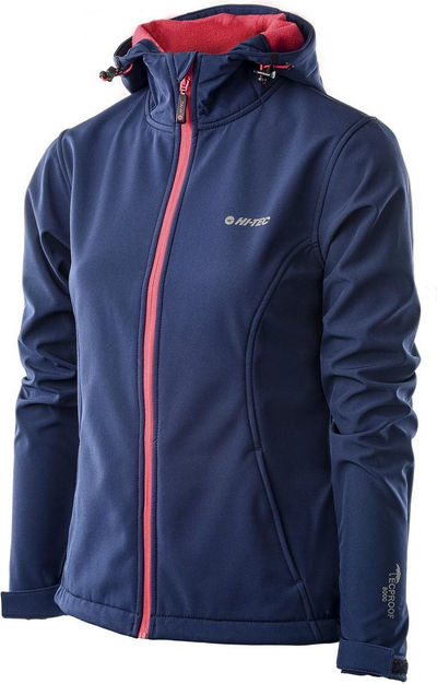 Xhaketë për femra Hi-tec LADY CARIA II SOFTSHELL Tecproof, XL, kaltër e errët