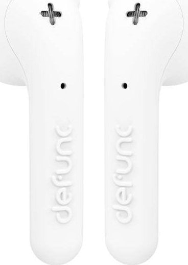 Kufje pa tela Defunc True Basic, in-ear, të bardha
