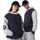 Bluzë me kapuç New Era MLB Team Patch Oversized Hoody Los Angeles Dodgers, për meshkuj, blu e errët gri