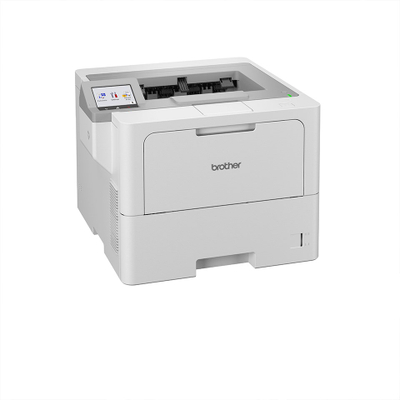 Printer Brother HL-L6410DN, lazer, 50 faqe/min, Wi-Fi, i bardhë