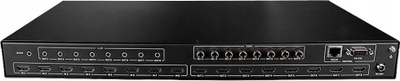 Matricë HDMI Lindy 8x8, 4K 60Hz, HDR, e zezë